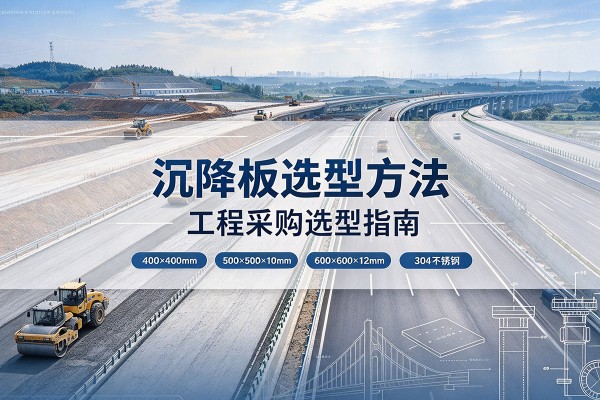 尼木沉降板选择方法