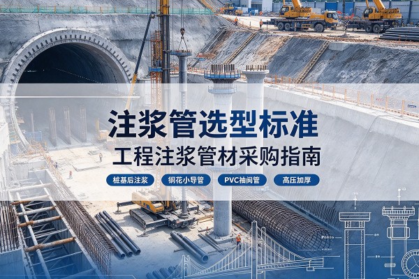 尼木注浆管选型标准